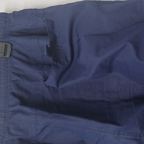 Adidas vintage Unisex Blue Track Pants, ( Windbreaker)Sz Large pre-owned - Picture 7 of 9